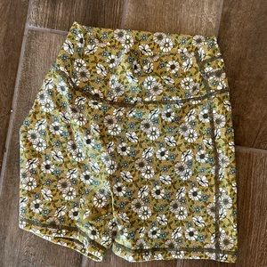 Buffbunny floral biker shorts